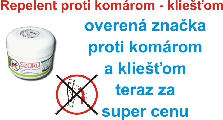 Repelentný krém SZUKU 40g