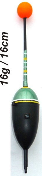 Rybársky plavák pl. 5, 16,0g