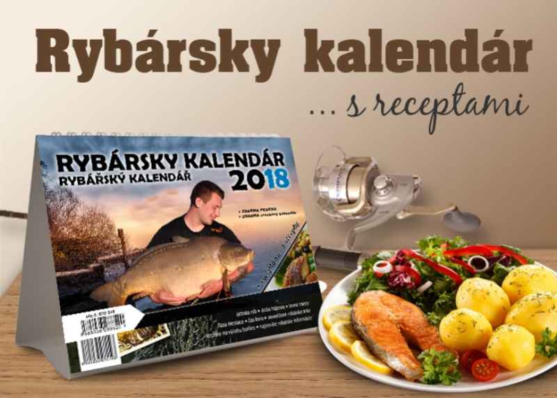 Rybársky kalendár s receptami na rok 2018