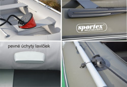 lny znes poriadne naloenie a doku previes cel vpravu na zvolen lovn miesto - vborn stabilta rybrskych lnov Sportex aj vo vlnch