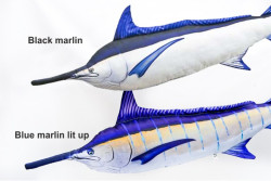 Dekoran podhlavnk - Blue marlin 118cm