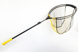 Pr�vla�ov� teleskopick� SPORTEX podber�k s pogumovanou sie�kou 60x50cm