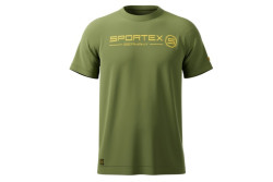 SPORTEX trièko s logom olivové