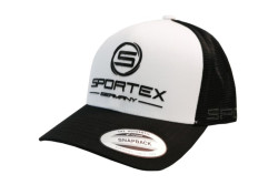 �iltovka SPORTEX Snap Back �ierna s logom