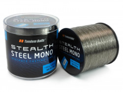 Tandem Baits vlasec Stealth Steel Mono, šedý