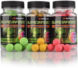 Super Feed Boilies Fluo Mini Pop-Up, 12mm/35g