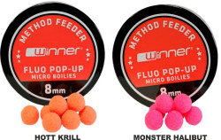 Micro Boilies Method Feeder Fluo Pop Up 8mm/20g