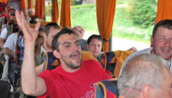 Jedna z fotografi pri love sumca