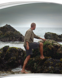Nohavice Geoff Anderson- SWIMMY�- �edo-zelen�