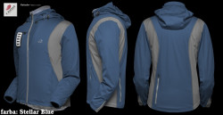 Geoff Anderson bunda XELODO� Softshell- modr�