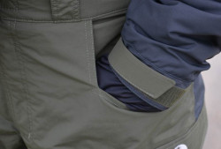 Geoff Anderson nohavice BARBARUS - zeleno ierne