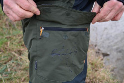 Geoff Anderson nohavice BARBARUS - zeleno ierne