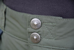 Geoff Anderson nohavice BARBARUS - zeleno ierne