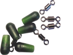 Obratlky + chrnie na uzol - 5ks