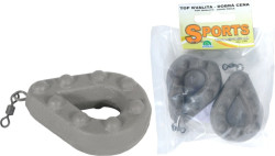 Olovo Grippa zvesn s obratlkom 2ks - farben