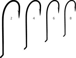 Mustad Hik SL53UNP-BL Salmon single- 25ks