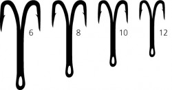 Mustad dvojhik DL71U-BN Salmon double- 10ks