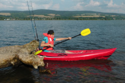 deti sa vez� na kajaku