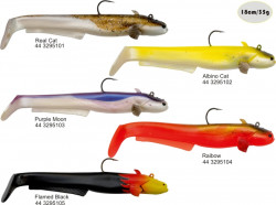 Black Cat ripper Baby Cat Shad 18cm/35g/2ks