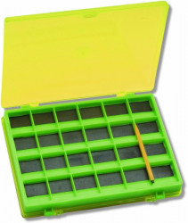Krabica na háčiky, magnetická, 14,5x11,5x2 cm