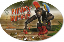 Nálepka Punky Monkey 14,5 x 9,5cm