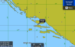 Nautic Path elektronick� mapa stredozemn�ho mora