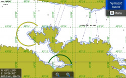 Nautic Path elektronick� mapa stredozemn�ho mora