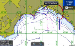 Nautic Path elektronick� mapa stredozemn�ho mora
