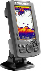 Lowrance Hook-4X sonar na more- Chirp/DSI
