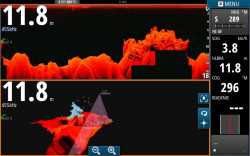 SIMRAD sonda- StructureScan� 3D W/XDCR re�lne sn�manie