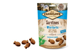 Pre psov Carnilove Dog Semi Moist Snack Sardines & Wild garlic 200g