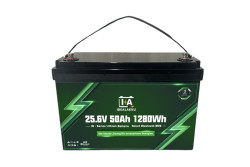 L�tiov� akumul�tor LiFePO4 25,6V / 50Ah