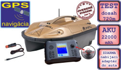 Zavážacia loďka Prisma 7 + sonar + GPS - SET 24000mAh