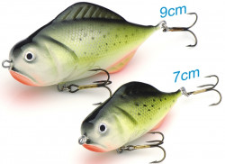 9cm dlh� vobler Crucian