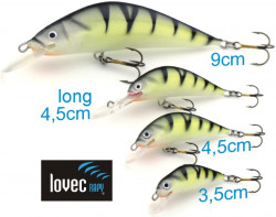 4.5cm dlh� vobler Perch