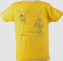 detské tričko s rýbárskym motívom