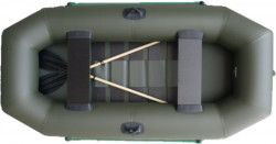 Rybrske lny Sportex DELTA 240 v dvoch farbch s lamelovou podlahou a dvomi pevnmi sedakami 