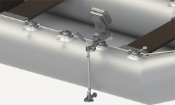 FASTEN - Platforma na sonar 10x10cm s ramenom