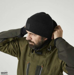 Rybrska iapka Geoff Anderson WizWool Roar Beanie ierna