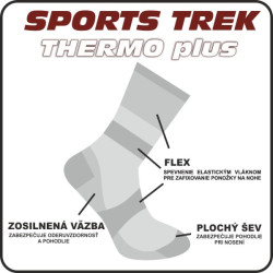 Termo ponožky SPORTS TREK Thermo plus