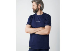  Tri�ko Geoff Anderson Organic Tee winter navi modr�
