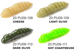 Gumov nstrahy larva FishUp Pupa 2-2cm/12ks