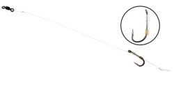 Nadvzec na kapra FAITH Fluorocarbon Stiff Rig +zarky