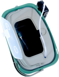 Okysliova 230V/AA batrie/USB + vedro na iv.ns. 25l