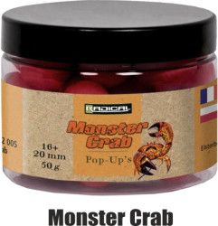 Pop-up plvajce boilies Radical 16+20mm/ 50g