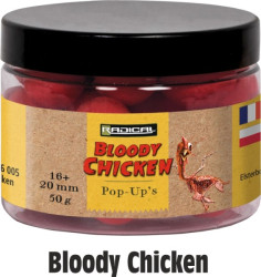 Pop-up plvajce boilies Radical 16+20mm/ 50g