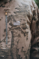 Fleece bunda Hoody 3 Geoff Anderson - prevedenie leaf