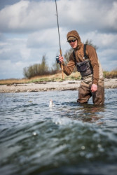 Fleece bunda Hoody 3 Geoff Anderson - zelen