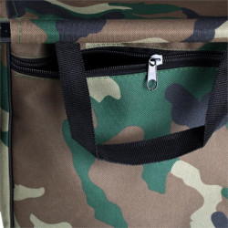 Rybrska stolika s operadlom - camou farba - 1-8kg