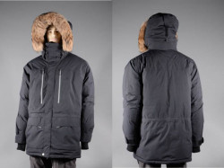 Geoff Anderson bunda- USQUE Down Parka- black
